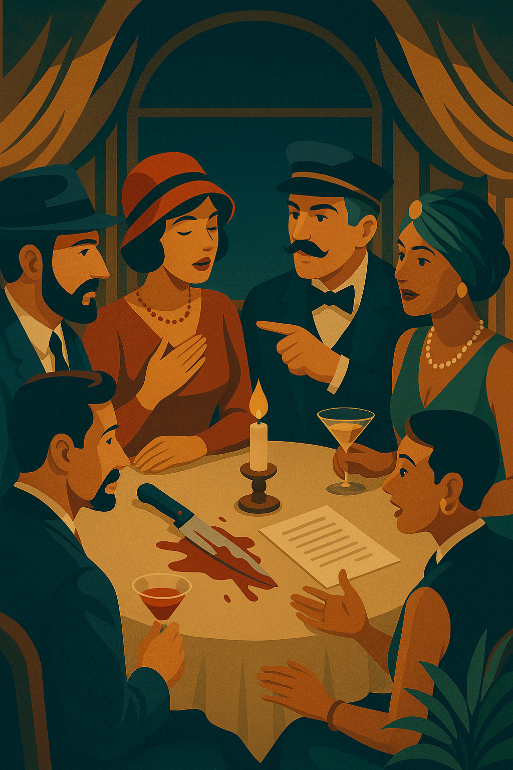 Gruppe mit Gutschein